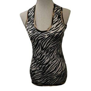 Rachel Zoe Wild Print Top - Size Small